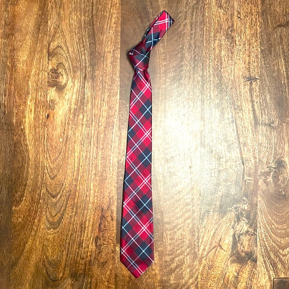 Banana Republic tie (red, blue)